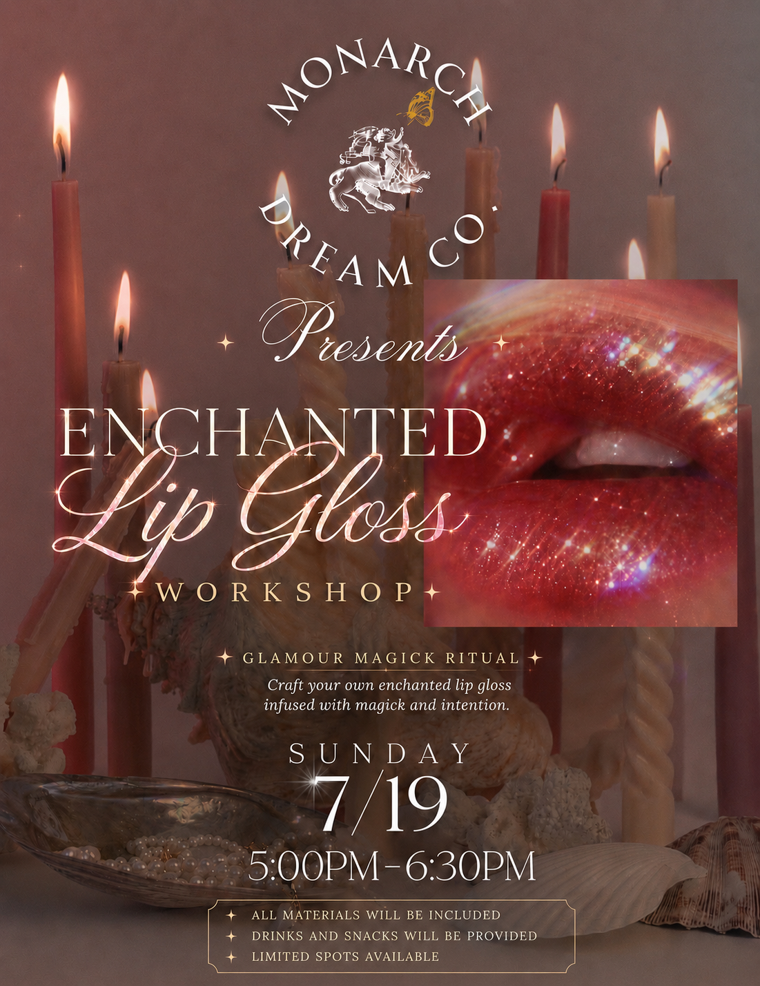 Enchanted Lip Gloss Workshop