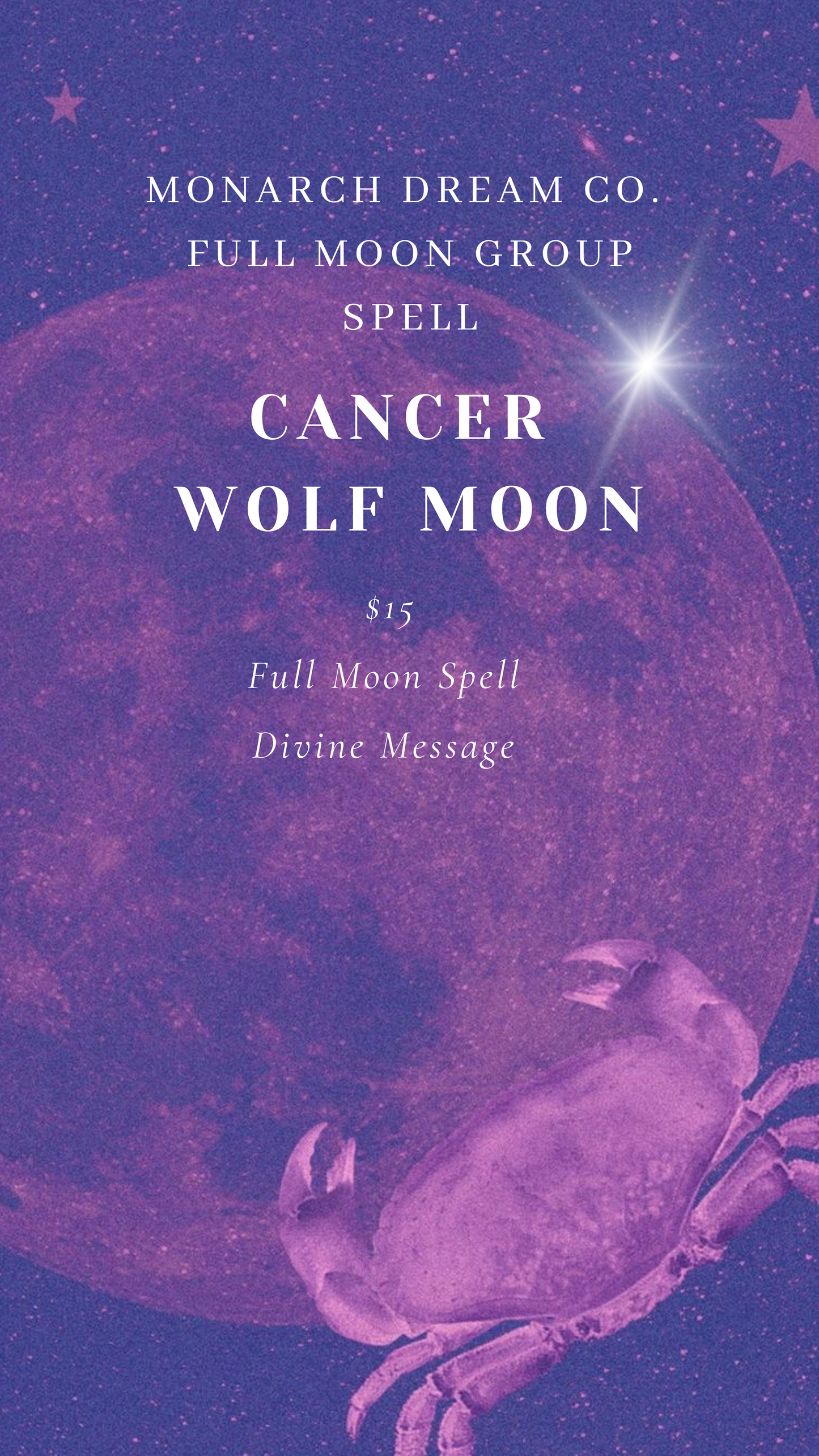 Full Moon in Cancer Spell